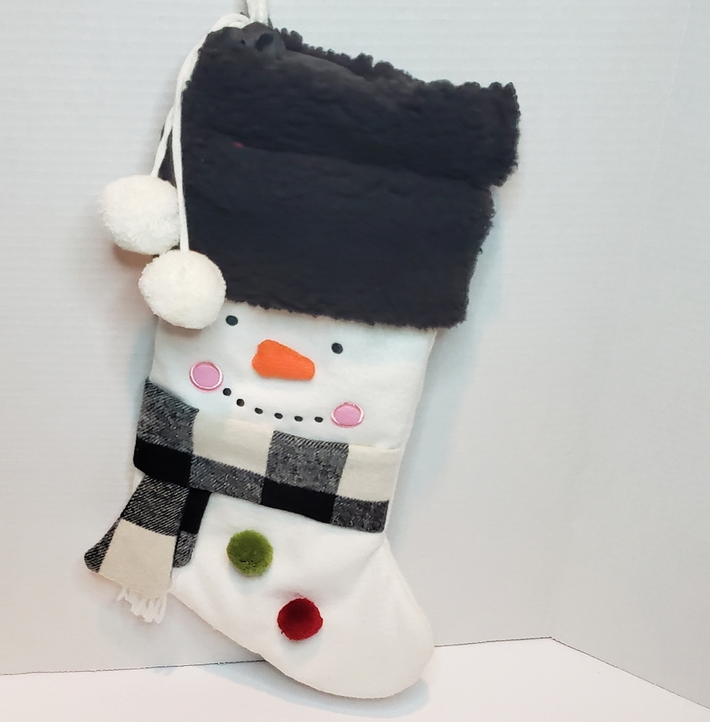 Snowman Christmas Stocking